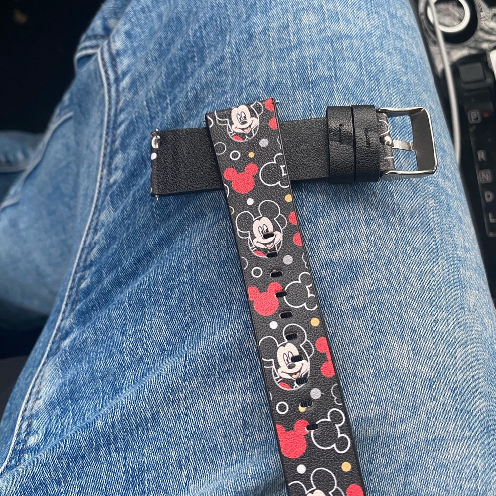 Cartoon Leather Bands Strap Style Wristband Bracelet Samsung Galaxy  3 45mm